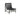 STRING Lounge chair -  black