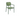 DUBLIN Dining armchair with textylen - green